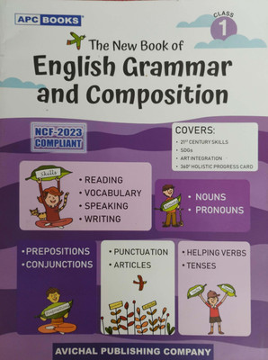 The New Book Of English Grammar And Composition Class 1(Paperback, Ms Mukul Jha)