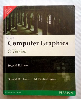 Computer Graphics (Old Used Book)(Paperback, Donald D. Hearn, M. Pauline Baker)