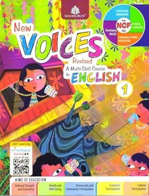 Madhubun New Voices Revised In English Class-1(perfect paperback, Dr. Vijaya)