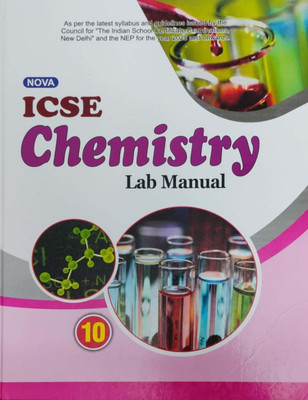 Icse Chemistry Lab Manual Class 10(Pepper back, Rachna tandon)