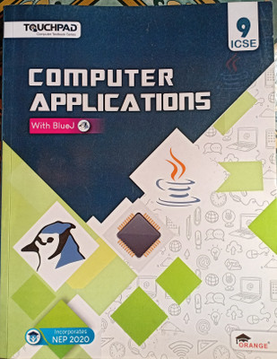 ICSE Computer Application With Bluej Class 9(Pepper back, Partha saha)