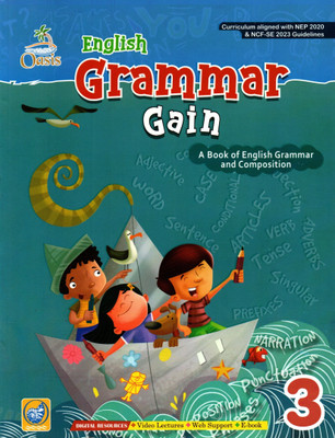 Oasis, English Grammar Gain, Class-3(Paperback, A BANERJEE)