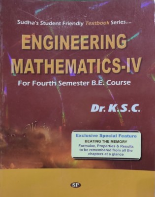 Dr. K.s.c Engineering Mathematics-4(Paperback, T)