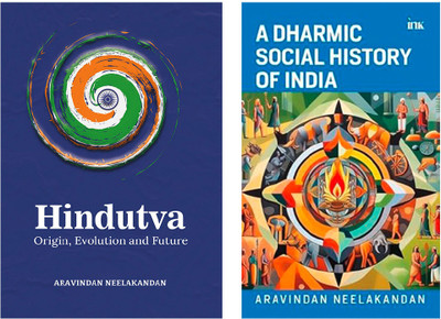 Aravindan Neelakandan Pack Set (A Dharmic Social History Of India & Hindutva : Origin Evolution And Future)(Paperback, Aravindan Neelakandan)