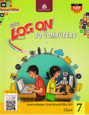 MADHUBUN NEW LOG ON TO COMPUTERS FOR CLASS - 7 (Based On Windows 10 And Microsoft Office2019)(Paperback, Meera Aggarwal, Manjeet Jauhar)