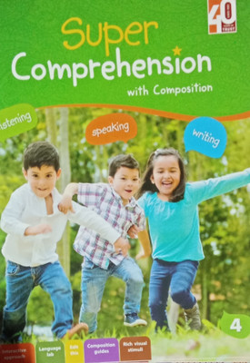 Super Comprehension With Composition Class 4(Paperback, Francis Castelino)