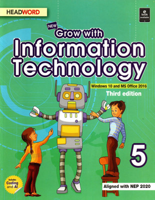 New Grow With Information Technology- 5, Headword(Paperback, MEERA AGARWAL)
