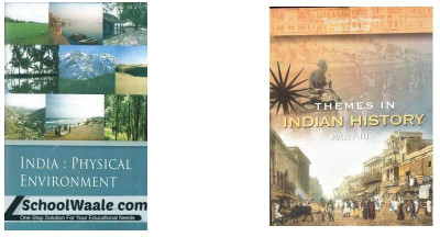 India Physical Environment - Textbook In Geography For Class - 11 - 11094 + Themes In Indian History Part - 3 For Class - 12 - 12125 (Set Of 2 Books)(paperpack, ncert)