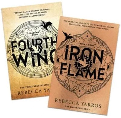 Special Combo :Iron Flame + Fourth Wings (Paperback, Rebecca Yorros)(Paperback, Rebecca Yorros))