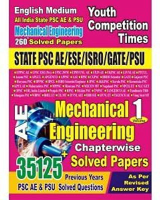 AE Mechanical Volume-1 English Medium Chapterwise Solved Papers(Paperback, YCT)