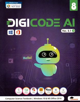 Digicode Ai Ver. 2.1 Class - 8(Paperback, ORANGE TEAM)