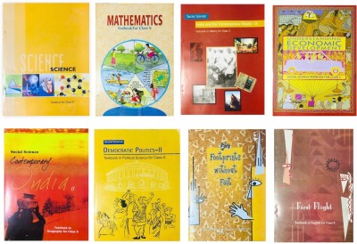 NCERT Books For Class 10 Science, Math, Social Science And English (Set Of 8 Books)(Paperback, NCERT EXPERTS)