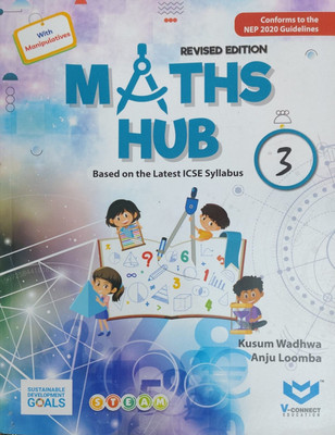 Revised Edition Maths Hub Based On The Latest Icse Syllabus Class 3(Paperback, Anju Loomba)
