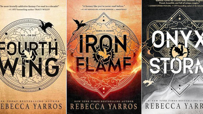 Onyx Storm , Iron Flame , Fourth Wing , Combo Set Of 3 Books (Paperback, Self Help)(Paperback, REBECCA YARROS)
