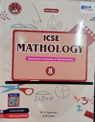 ICSE Mathology 8(Paperback, R.p.agarwal, Anil Gupta)