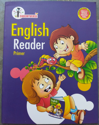 English Readers Primer Book For All Children, Kids, Alphabet, Grammar, Story, Sounds, Parts Of Body Name ,etc(Paperback, ACADEMYVERSE EDUCATION PVT. LTD.)