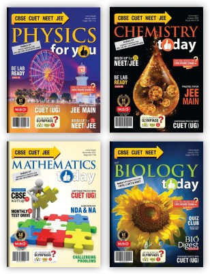 MTG Monthly Magazines Of January 2023 - Physics For You, Chemistry Today, Mathematics Today & Biology Today For JEE & NEET Exam 2022-23(Paperback, MTG Editorial Board)