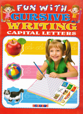 Fun With Cursive Writing – Capital Letters | Learn Uppercase Cursive Alphabet | Practice & Tracing Book For Kids | Camford Handwriting Series(Paperback, Genric)