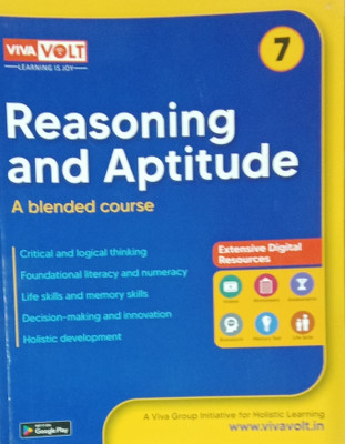 Reasoning And Aptitude A Blended Course Class 7(Paperback, K. P. SINGH, Volt)