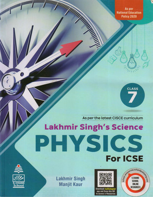 Lakhmir Singh's Science Physics For ICSE Class - 7(Paperback, Lakhmir singh, Manjit Kaur)
