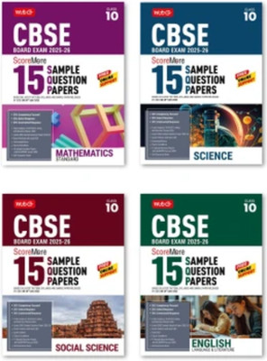 Cbse Class 10 15 Sample Paper Maths Std , English, Social Science ...
