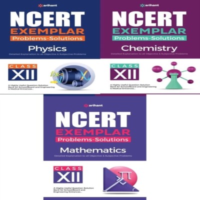 Airhant Ncert Exampler Physics, Chemistry,Math Class 12(Paperback, Arihant expert)