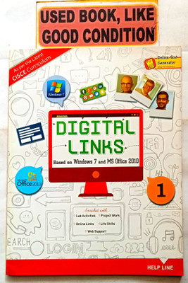 Digital Links Computer Book Class-1(Old Book)(Paperback, ARIF ALI)