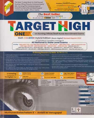 Target High [6 Th Edition] On Nursing Officer / Staff Nurse Recruitment Exams(Paperback, EXPERT TEAM)