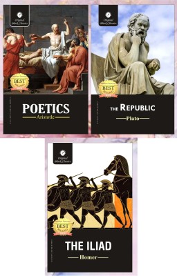 Poetics , The Republic & The Iliad - Combo Set Of 3 Books For All Universities Of Bihar, According To The NEP Syllabus Of 1st Sem(Paperback, Aristotle, Plato, Homer)