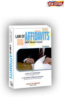Law Of Affidavits ( With Model Forms) 9th Edition 2024(Paperback, JUSTICE P.S NARAYANA)