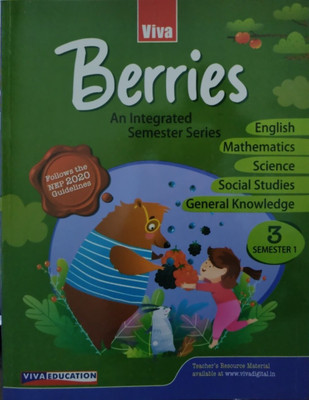 Viva Berries Semester Book Class - 3 Sem - 1(Paperback, T)