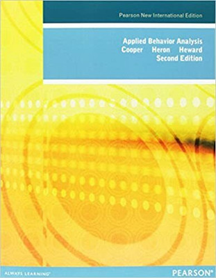 Applied Behavior Analysis: Pearson New International Edition(Paperback, John Cooper)