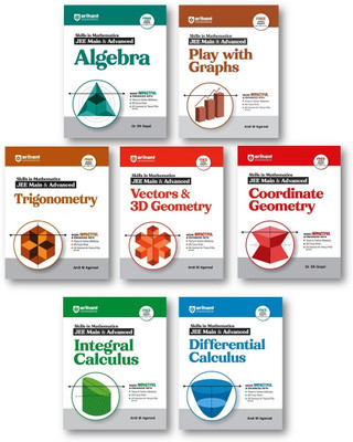 Skills In Mathematics Series - Calculus: Integral + Diff. + Algebra + Vectro 3D + Coord. Geom. + Trigo + Graphs - Set Of 7 Books(Paperback, SK GOYAL, AMIT M AGARWAL) Skills In Mathematics Series - Calculus: Integral + Diff. + Algebra + Vectro 3D + Coord. Geom. + Trigo + Graphs - Set Of 7 Books(Paperback, SK GOYAL, AMIT M AGARWAL)