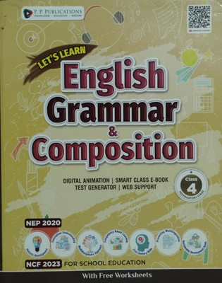 English Grammar And Composition With Worksheet Class 4(Peper back, H.D. Madan)