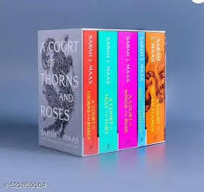 A Court Of Thorns And Roses Paperback Box Set (5 Books) (Paperback, Sarah J. Maas)(Paperback, Sarah J. Maas)