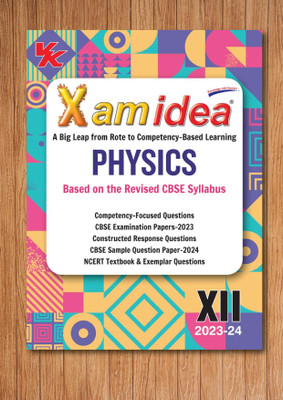 Xam Idea Physics Class 12 Book | CBSE Board | Chapterwise Question Bank | Based On Revised CBSE Syllabus | NCERT Questions Included | 2023-24 Exam(Paperback, XAM Idea Editorial Board) Xam Idea Physics Class 12 Book | CBSE Board | Chapterwise Question Bank | Based On Revised CBSE Syllabus | NCERT Questions Included | 2023-24 Exam(Paperback, XAM Idea Editorial Board)