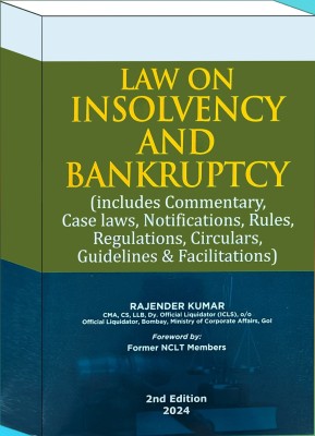 Law On Insolvency And Bankruptcy Edition 2024(Hardcover, RAJENDERR KUMAR)