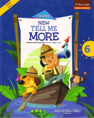 Updated NEW TELL ME MORE CLASS - 6 (GENERAL KNOWLEDGE WITH LIFE SKILLS AND VALUES)(Paperback, PANEL OF EXPERTS)