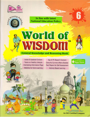 World Of Wisdom - 6
( General Knowledge And Reasoning Book )(Paperback, GAGAN AGARWAL)