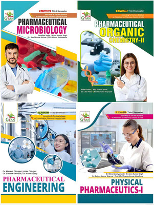 BestSellio Books |B Pharma 3rd Semester Set Of 4 Subjects | A Textbook Of Pharmaceutical Microbiology, A Textbook Of Pharmaceutical Engineering, A Textbook Of Physical Pharmaceutics-I(Paperback, Dr Shivendra Agarwal, dr Arun Kumar)