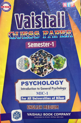 Vaishali, Gest Paper Semester One Psychology MIC-1 English Med(Paperback, Kk)