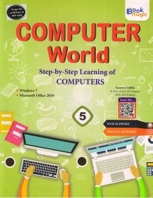 Book Magic, COMPUTER WORLD Step-By-StepLearning Of COMPUTER 5(Paperback, Gaurav Teltia)