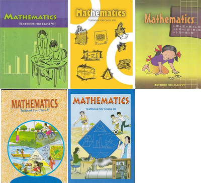 Original NCERT | Mathematics Textbook Set For Class 6 To 10 (Pack Of 5 Books) | 2025–26 Edition | English Medium | CBSE Curriculum(Paperback, National Council of Educational Research and Training (NCERT))