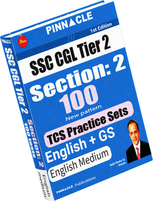 SSC CGL Tier 2 Section 2 (English + GS) 100 Tests English Medium(Paperback, Pinnacle Publications)