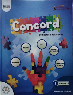 Concord Semester Book Class - 1 Sem- 2(Paperback, T)