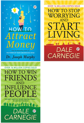 How To Attract Money + How To Stop Worrying And Start Living + How To Win Friends And Influence People (Paperback)(Paperback, General Press) How To Attract Money + How To Stop Worrying And Start Living + How To Win Friends And Influence People (Paperback)(Paperback, General Press)