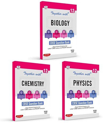 Rachna Sagar - Together With CBSE Class 12 Biology , Chemistry And Physics Solved Question Bank & Practice Papers (Chaperwise & Topicwise) Exam 2022-23 (3-Books Sets)(Paperback, Rachna Sagar CBSE Expert Team)