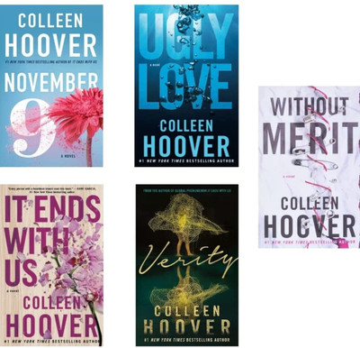 It Ends With Us + 9 November + Ugly Love + Variety + Without Merit Set Of 5 Books(Paperback, Colleen Hoover) It Ends With Us + 9 November + Ugly Love + Variety + Without Merit Set Of 5 Books(Paperback, Colleen Hoover)