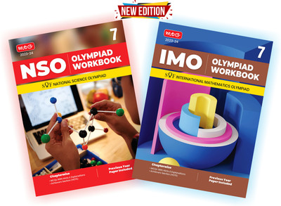 Class 7: Olympiad Workbook Combo For NSO-IMO (Set Of 2 Books) New Edition (2023-24 )(Paperback, MTG Editorial Board)