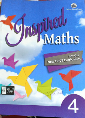 Inspired Maths For Icse Class 4(Pepper back, Orient blackswan)